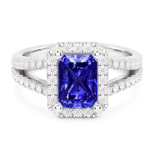 Afbeelding in Gallery-weergave laden, Echte Saffier Ring 2 Karaat