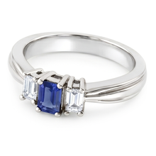 Afbeelding in Gallery-weergave laden, Echte Saffier Ring 2 Karaat