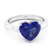 Afbeelding in Gallery-weergave laden, Echte Saffier Ring 2 Karaat