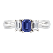 Afbeelding in Gallery-weergave laden, Echte Saffier Ring 2 Karaat