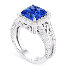 Afbeelding in Gallery-weergave laden, Echte Saffier Ring 2 Karaat