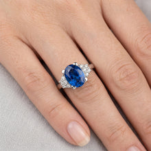Afbeelding in Gallery-weergave laden, Echte Saffier Ring 2 Karaat