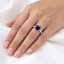 Afbeelding in Gallery-weergave laden, Echte Saffier Ring 2 Karaat