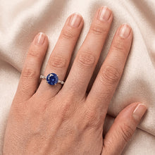 Afbeelding in Gallery-weergave laden, Echte Saffier Ring 2 Karaat