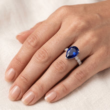 Afbeelding in Gallery-weergave laden, Echte Saffier Ring 3.50 Karaat