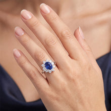 Afbeelding in Gallery-weergave laden, Echte Saffier Ring 3.50 Karaat