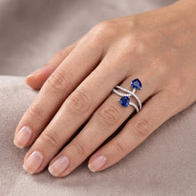 Afbeelding in Gallery-weergave laden, Echte Saffier Ring 3.50 Karaat