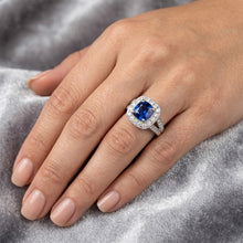 Afbeelding in Gallery-weergave laden, Echte Saffier Ring 3.60 Karaat