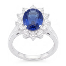 Afbeelding in Gallery-weergave laden, Echte Saffier Ring 3.70 Karaat