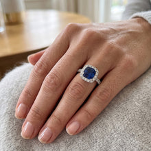Afbeelding in Gallery-weergave laden, Echte Saffier Ring 3.90 Karaat