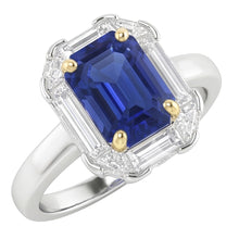 Afbeelding in Gallery-weergave laden, Echte Saffier Ring 3 Karaat