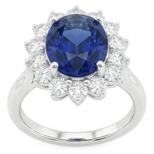 Afbeelding in Gallery-weergave laden, Echte Saffier Ring 3 Karaat