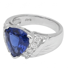 Afbeelding in Gallery-weergave laden, Echte Saffier Ring 3 Karaat