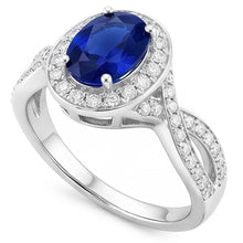 Afbeelding in Gallery-weergave laden, Echte Saffier Ring 3 Karaat
