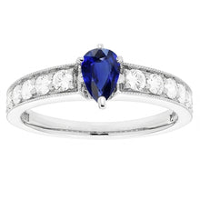 Afbeelding in Gallery-weergave laden, Echte Saffier Ring 3 Karaat
