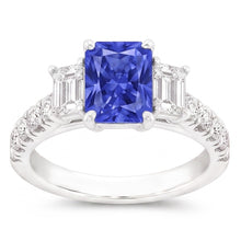 Afbeelding in Gallery-weergave laden, Echte Saffier Ring 3 Karaat