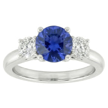 Afbeelding in Gallery-weergave laden, Echte Saffier Ring 3 Karaat