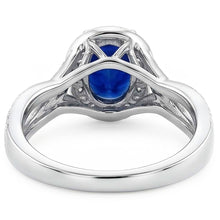 Afbeelding in Gallery-weergave laden, Echte Saffier Ring 3 Karaat