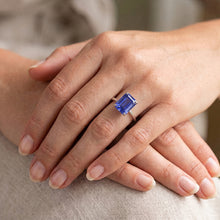 Afbeelding in Gallery-weergave laden, Echte Saffier Ring 3 Karaat