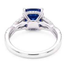 Afbeelding in Gallery-weergave laden, Echte Saffier Ring 3 Karaat