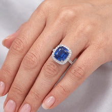 Afbeelding in Gallery-weergave laden, Echte Saffier Ring 3 Karaat