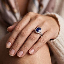 Afbeelding in Gallery-weergave laden, Echte Saffier Ring 3 Karaat
