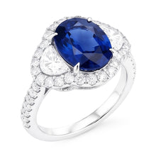 Afbeelding in Gallery-weergave laden, Echte Saffier Ring 4.25 Karaat
