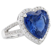 Afbeelding in Gallery-weergave laden, Echte Saffier Ring 4.75 Karaat
