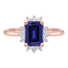 Afbeelding in Gallery-weergave laden, Echte Saffier Ring 4 Karaat - 14K Roségoud