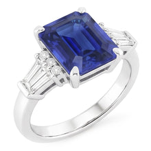 Afbeelding in Gallery-weergave laden, Echte Saffier Ring 4 Karaat