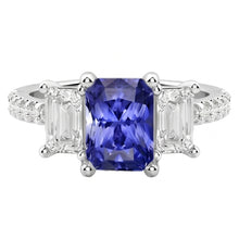 Afbeelding in Gallery-weergave laden, Echte Saffier Ring 4 Karaat