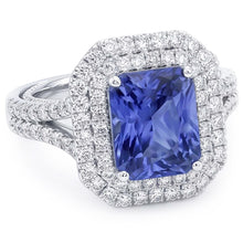 Afbeelding in Gallery-weergave laden, Echte Saffier Ring 4 Karaat