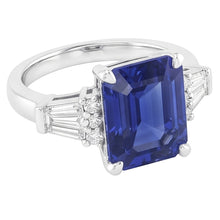 Afbeelding in Gallery-weergave laden, Echte Saffier Ring 4 Karaat