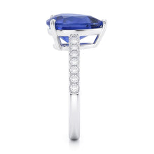 Afbeelding in Gallery-weergave laden, Echte Saffier Ring 4 Karaat