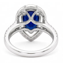 Afbeelding in Gallery-weergave laden, Echte Saffier Ring 4 Karaat
