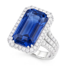Afbeelding in Gallery-weergave laden, Echte Saffier Ring 6 Karaat