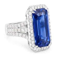 Afbeelding in Gallery-weergave laden, Echte Saffier Ring 6 Karaat