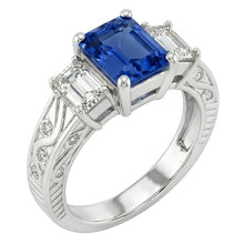 Afbeelding in Gallery-weergave laden, Echte Smaragd Ring 2 Karaat