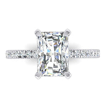 Afbeelding in Gallery-weergave laden, Echte Stralende Pave Diamant Ring