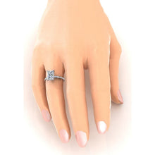Afbeelding in Gallery-weergave laden, Echte Stralende Pave Diamant Ring