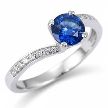 Afbeelding in Gallery-weergave laden, Echte Saffier Ring 1.25 Karaat