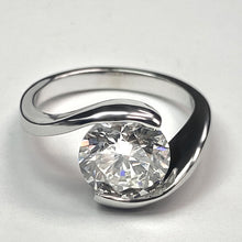 Afbeelding in Gallery-weergave laden, Echte Diamant Solitaire Ring Voor Vrouwen
