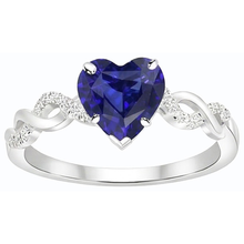Afbeelding in Gallery-weergave laden, echte round diamant 3karaat ring zijaanzicht