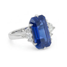 Afbeelding in Gallery-weergave laden, echte round diamant 3karaat ring vooraanzicht