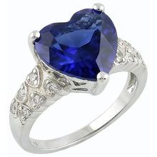 Afbeelding in Gallery-weergave laden, echte round diamant 4karaat ring zijaanzicht