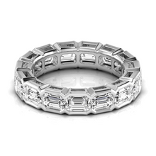 Afbeelding in Gallery-weergave laden, Eternity Band 14K Witgoud met Diamant – vooraanzicht