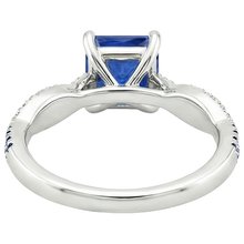 Afbeelding in Gallery-weergave laden, echte round diamant 3.45karaat ring op wit