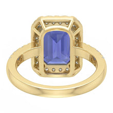 Afbeelding in Gallery-weergave laden, echte round diamant 2.50karaat ring profielweergave