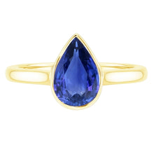 Afbeelding in Gallery-weergave laden, echte pear diamant 4karaat watch zijaanzicht