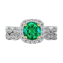 Afbeelding in Gallery-weergave laden, High-end Gekleurde Steen Ring 2,50 karaat – hoofdaanzicht